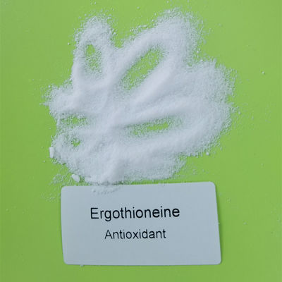 ผงสีขาว 0.1% Ergothioneine เป็นสารต้านอนุมูลอิสระสำหรับต้านการอักเสบ