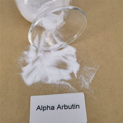 CAS 84380 01 8 α Arbutin Plant การสังเคราะห์ทางเคมีผงสีขาว